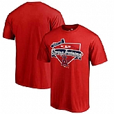 Men's Los Angeles Angels of Anaheim Fanatics Branded Red 2017 MLB Spring Training Logo T-Shirt,baseball caps,new era cap wholesale,wholesale hats